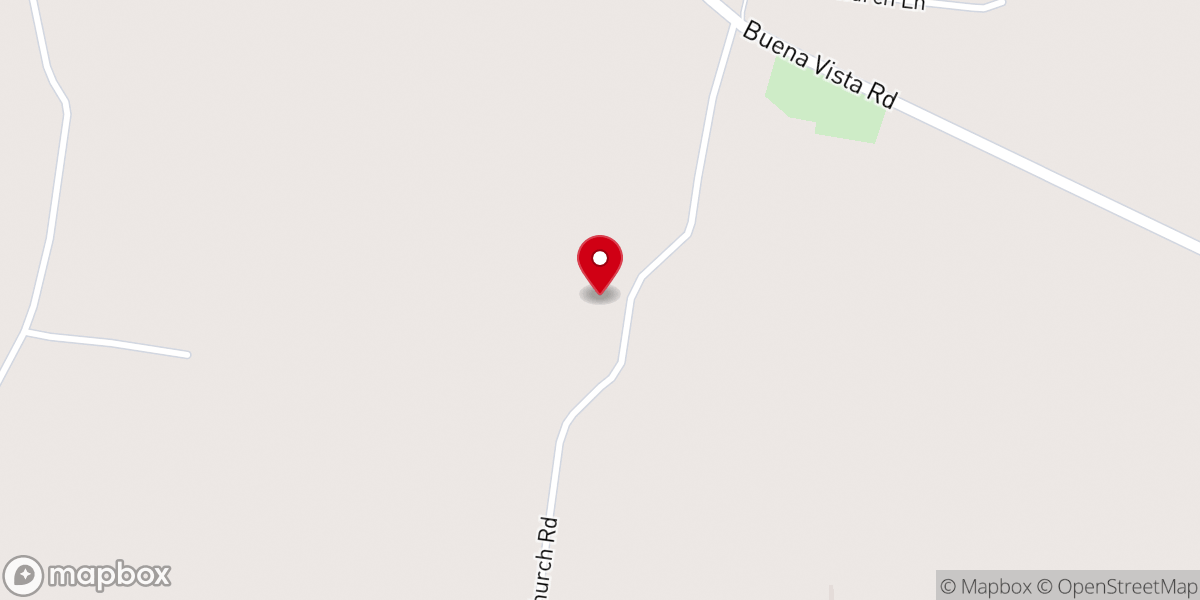 Map showing location of Dry Hollow Farm