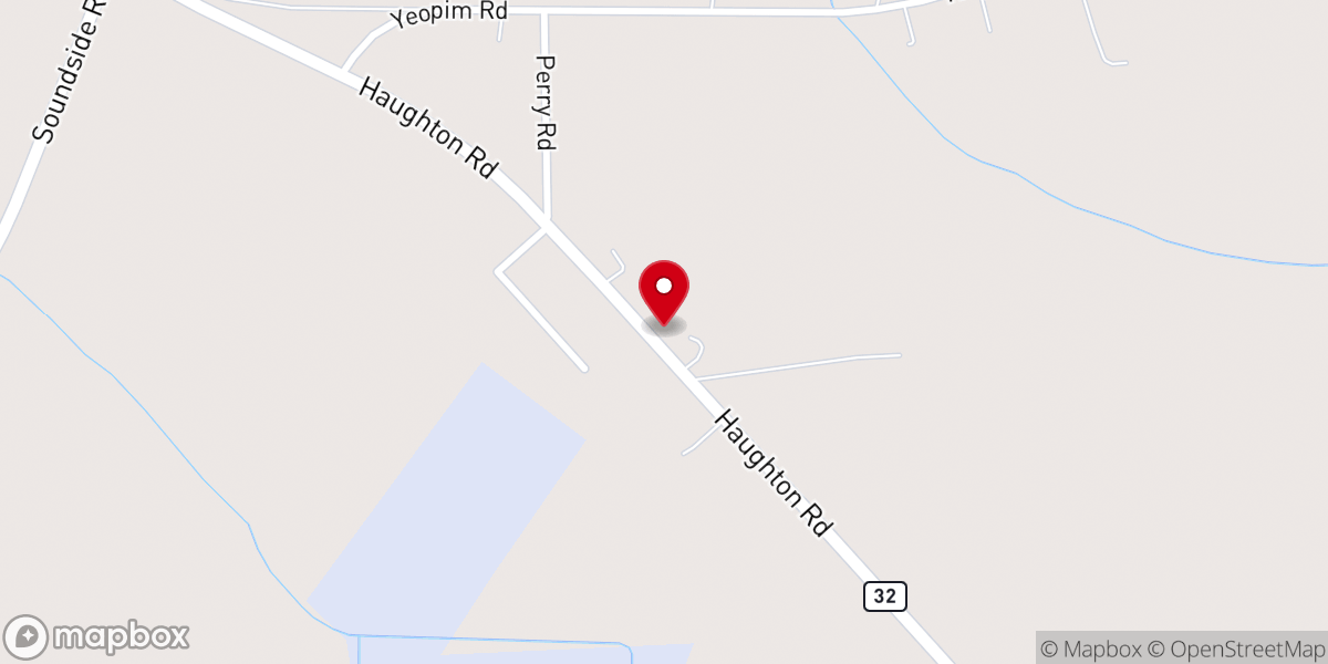 Map showing location of Lighthouse Holiness Church Of God