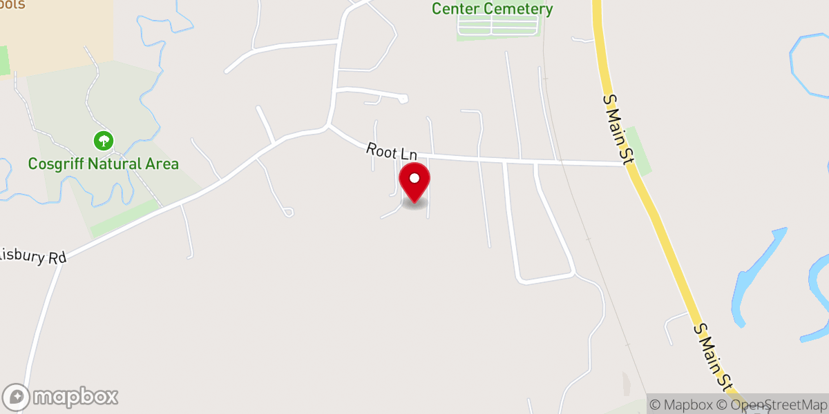 Map showing location of Sheffield Chapel