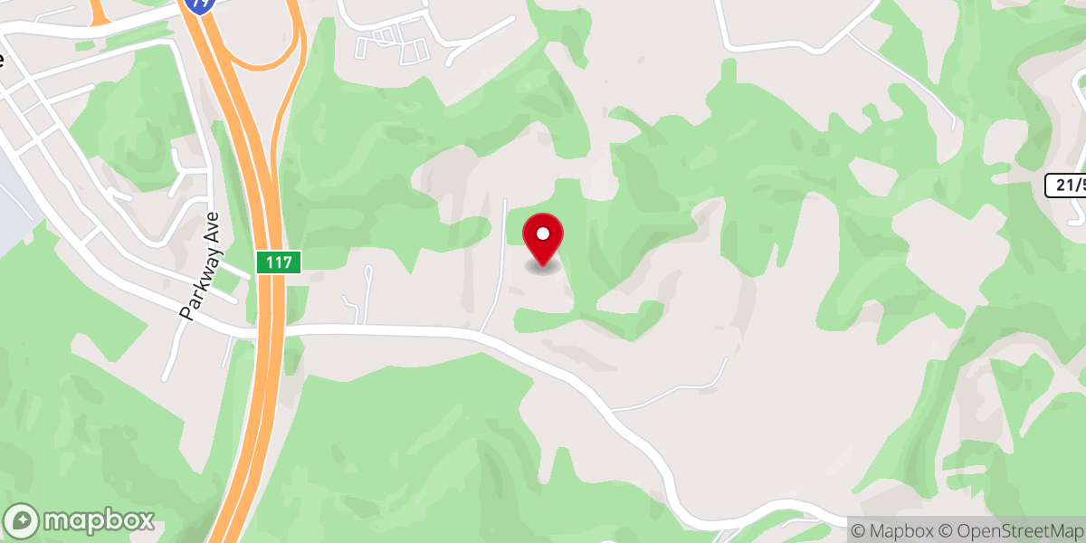 Map showing location of Life Builders Fellowship Church