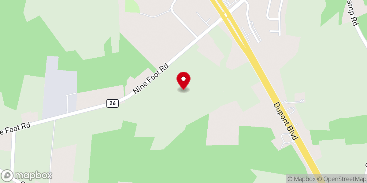 Map showing location of High Tide Church