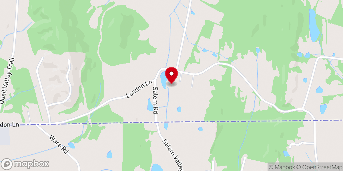 Map showing location of Hullander Farm