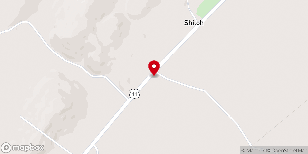 Map showing location of The Rose Chapel