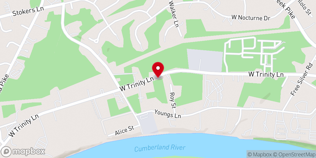 Map showing location of Prince of Peace Church of God in Christ