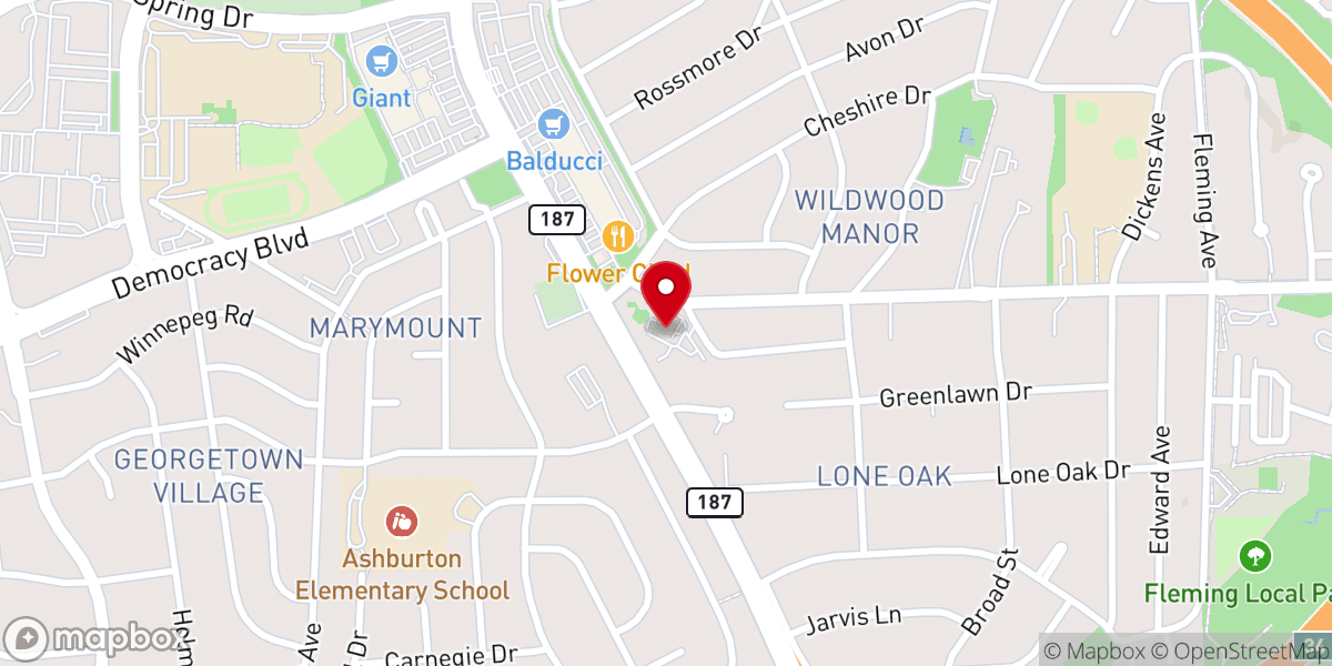 Map showing location of St Luke's Episcopal Church