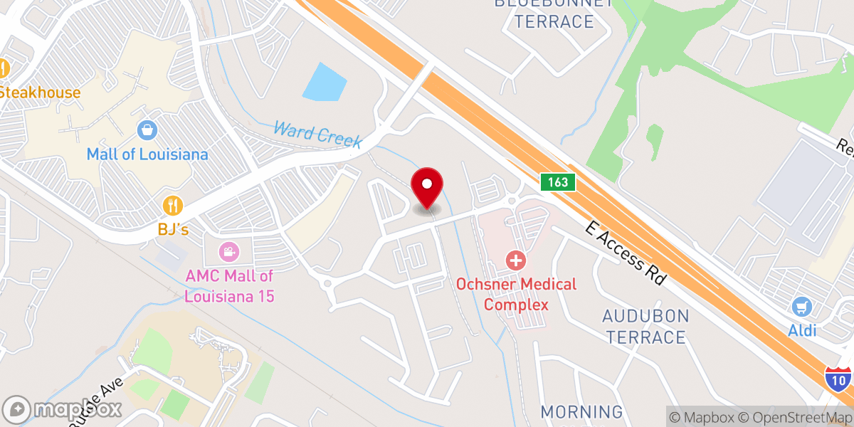 Map showing location of The Addison Apartments