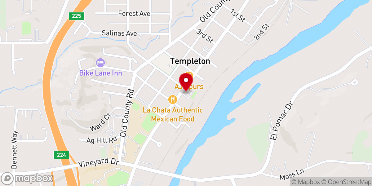 Map showing location of Higher Dimensions Church