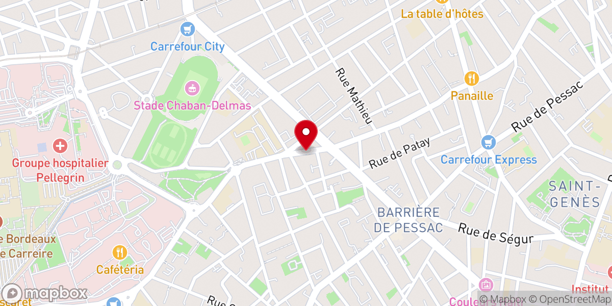 Map showing location of Monastere du Kanto