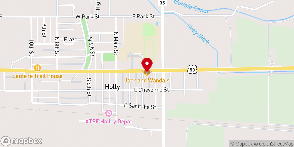 Map showing location of MINISTERIO RENUEVOS HOLLY