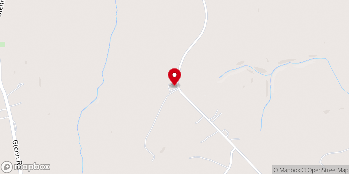 Map showing location of Mt Carrie Baptist Church