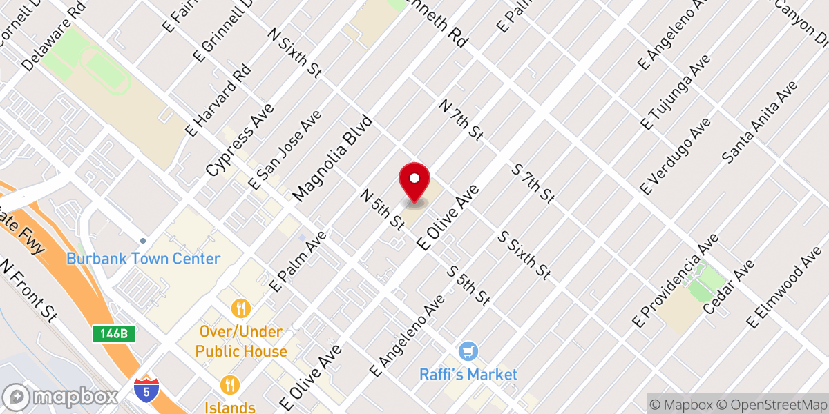 Map showing location of St Robert Bellarmine Ministry Center