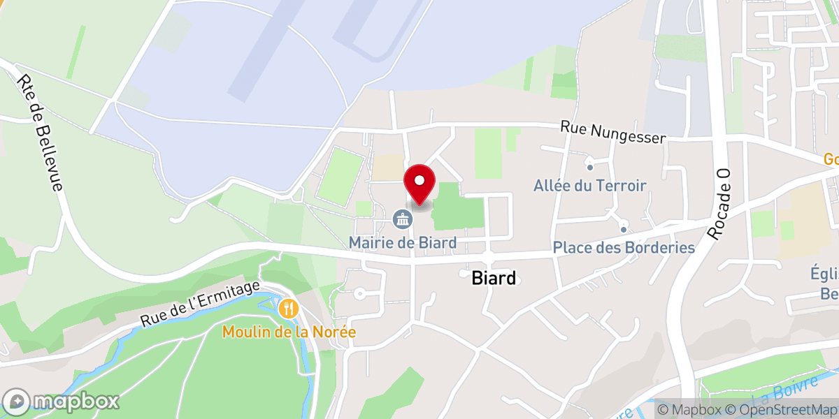 Map showing location of Église Saint Marc, Biard - Paroisse Bienheureuse-Marie-Louise de Poitiers