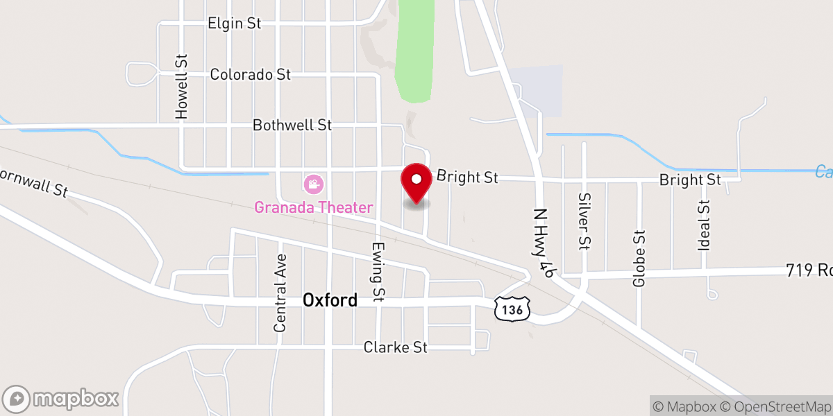 Map showing location of Saint Michaels Catholic Church