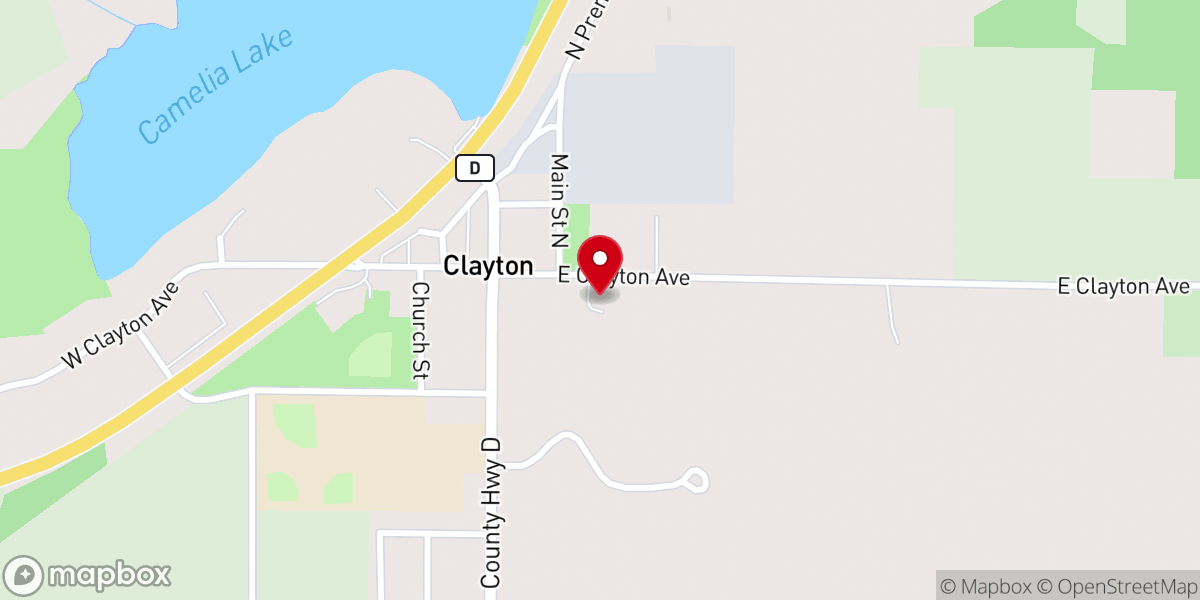 Map showing location of Faith Lutheran