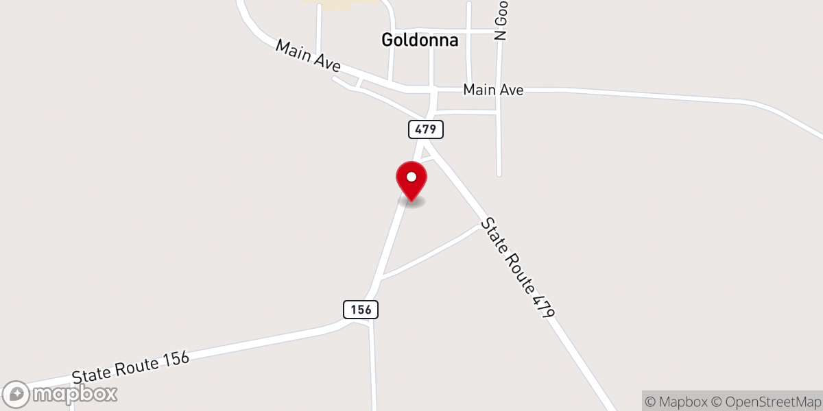 Map showing location of Goldonna Compactor Station