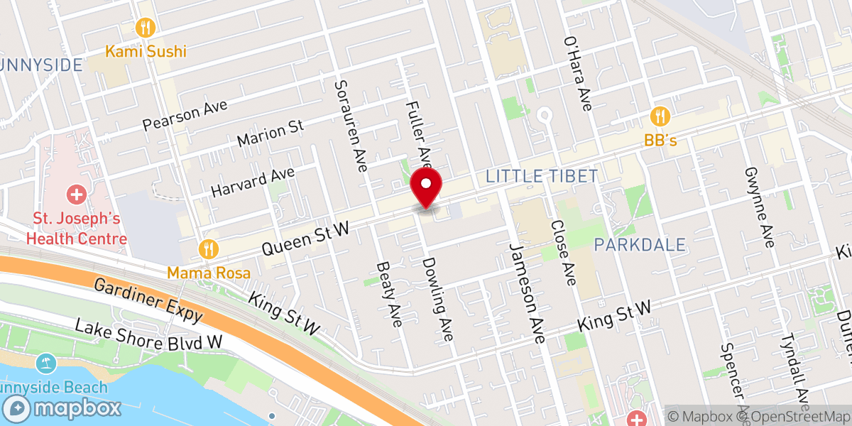 Map showing location of International Christian Centre
