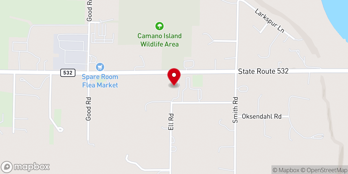 Map showing location of St Aidans Episcopal Church