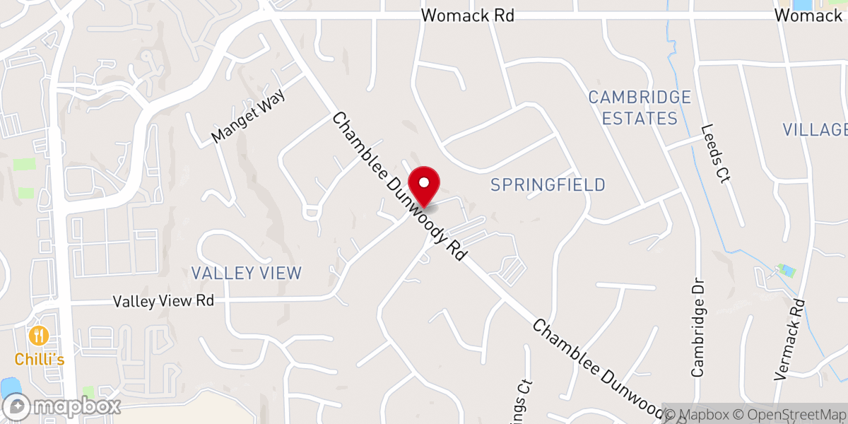 Map showing location of Atlanta North Seventh-day Adventist Church