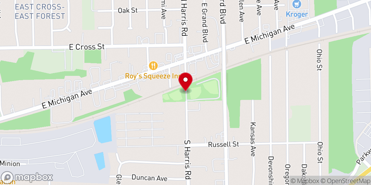 Map showing location of Whitehead Memorial Church of God in Christ