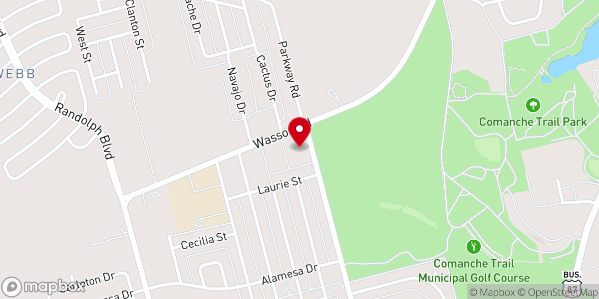 Map showing location of Parkview Nursing & Rehabilitation Center
