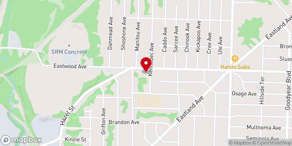 Map showing location of Grace Wesleyan Methodist Church