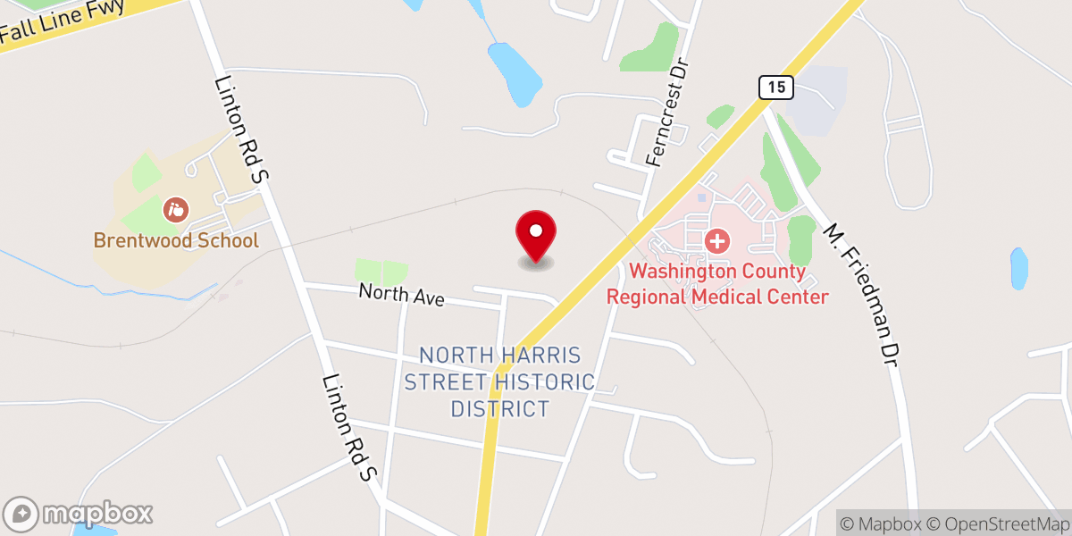 Map showing location of Freedom Ministries Church - COGOP