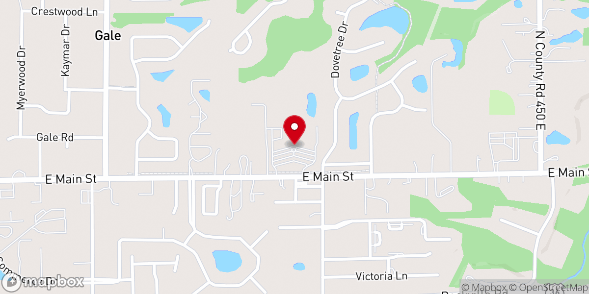 Map showing location of Faith Baptist Church