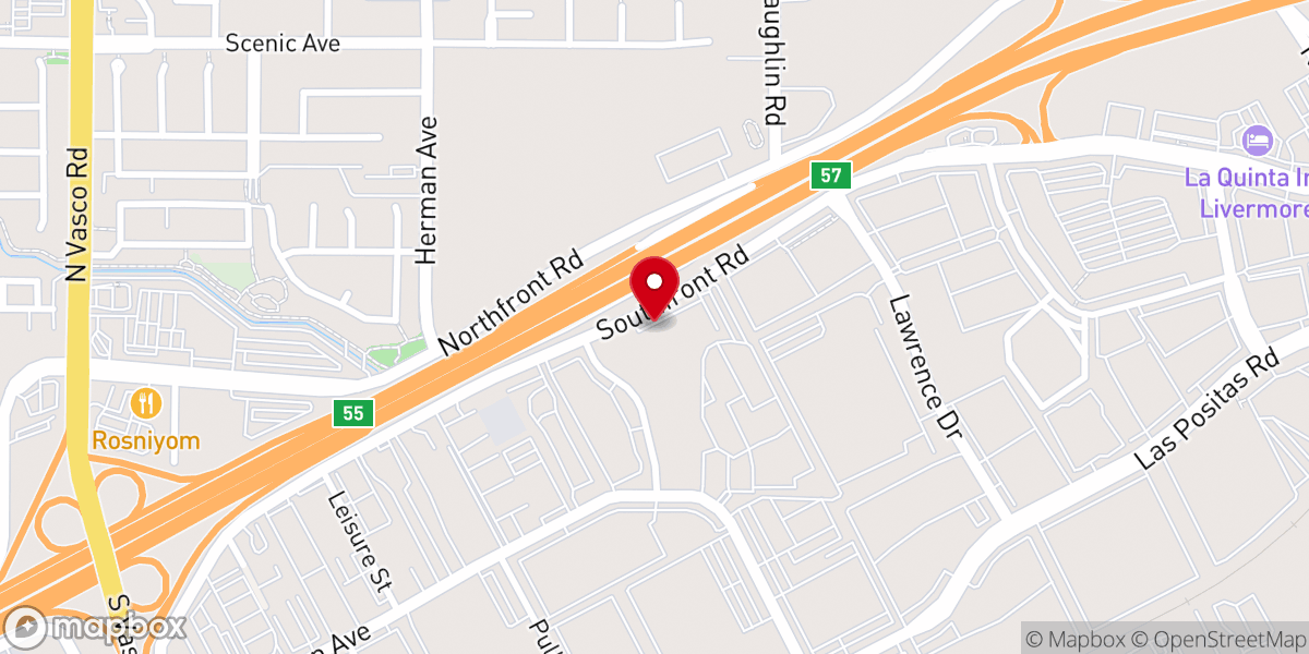Map showing location of Altamont Bible Church