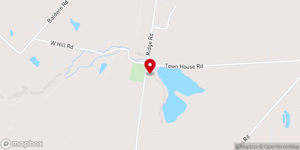 Map showing location of Ararat Church