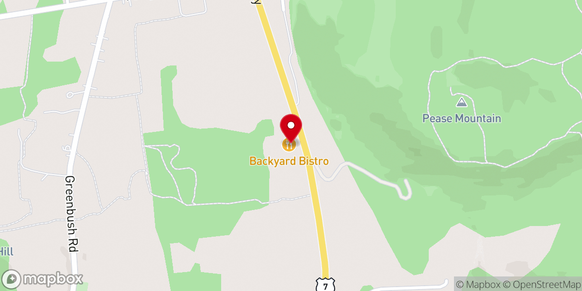 Map showing location of The Red Onion Cafe