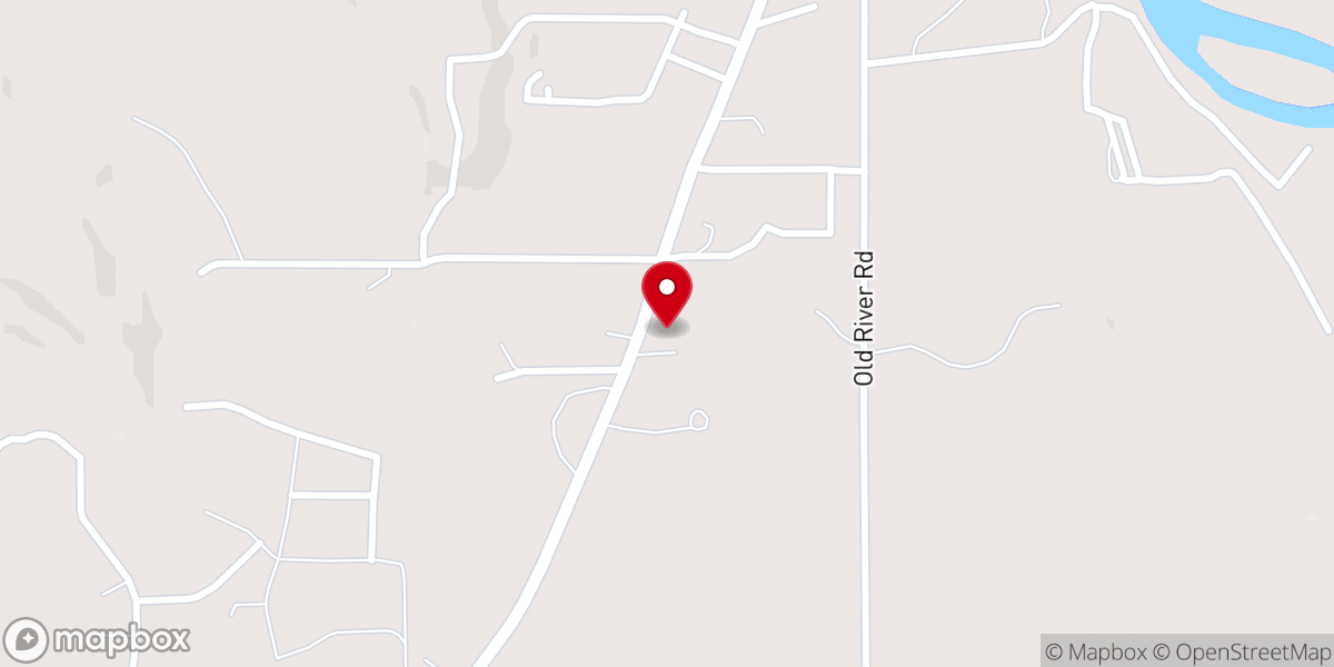 Map showing location of Lake Road Church of Christ