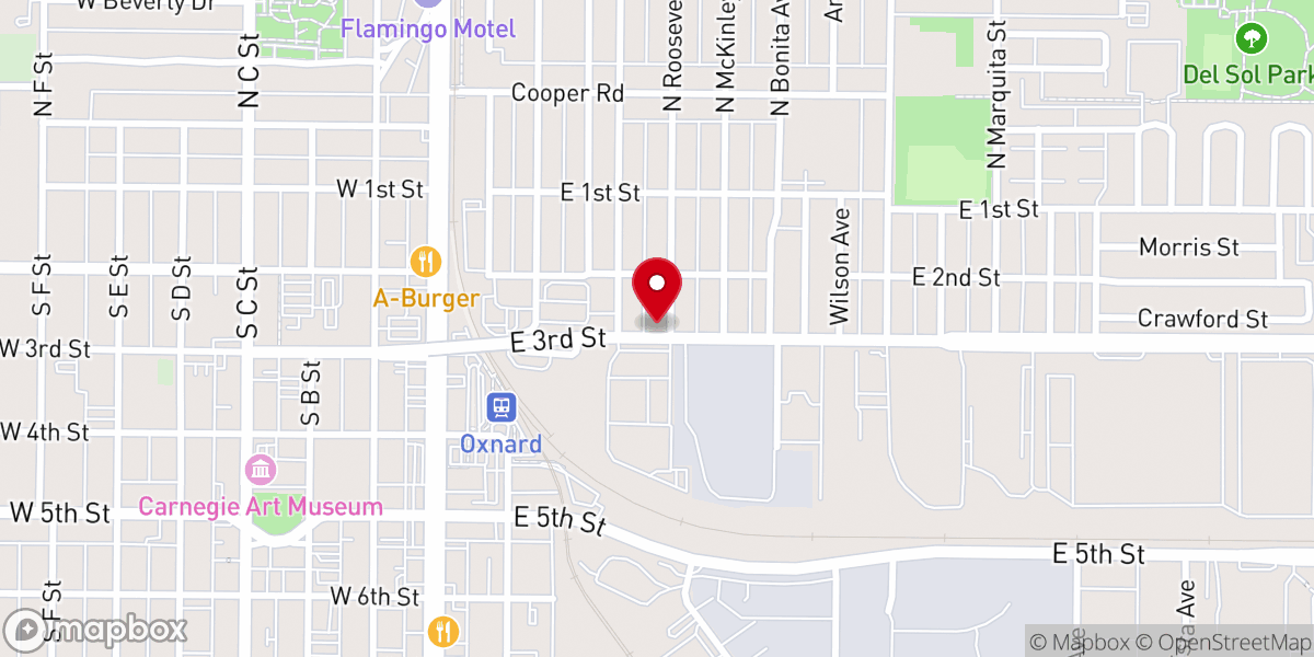 Map showing location of Emmanuel Missionary Baptist