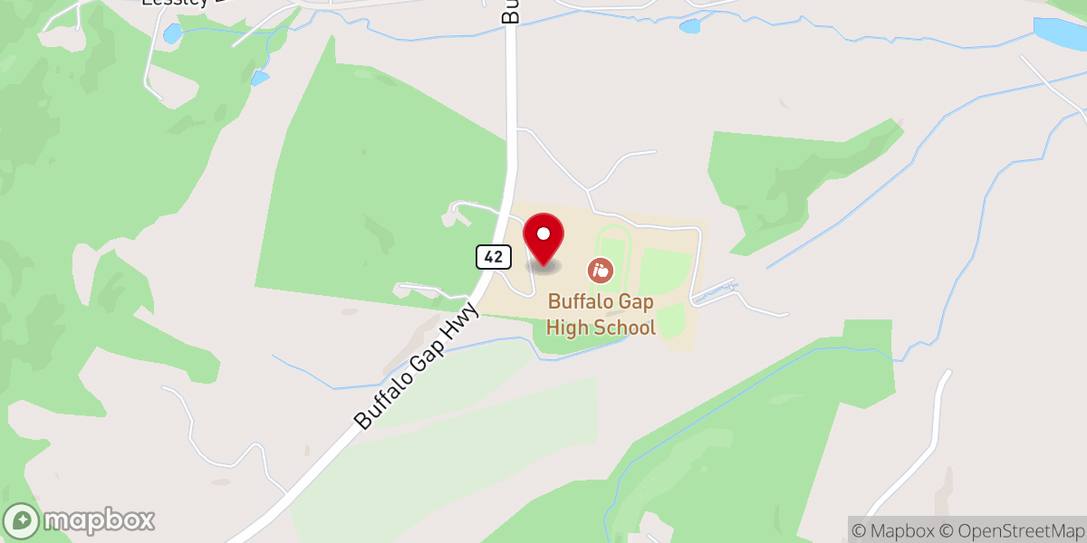 Map showing location of Village Church