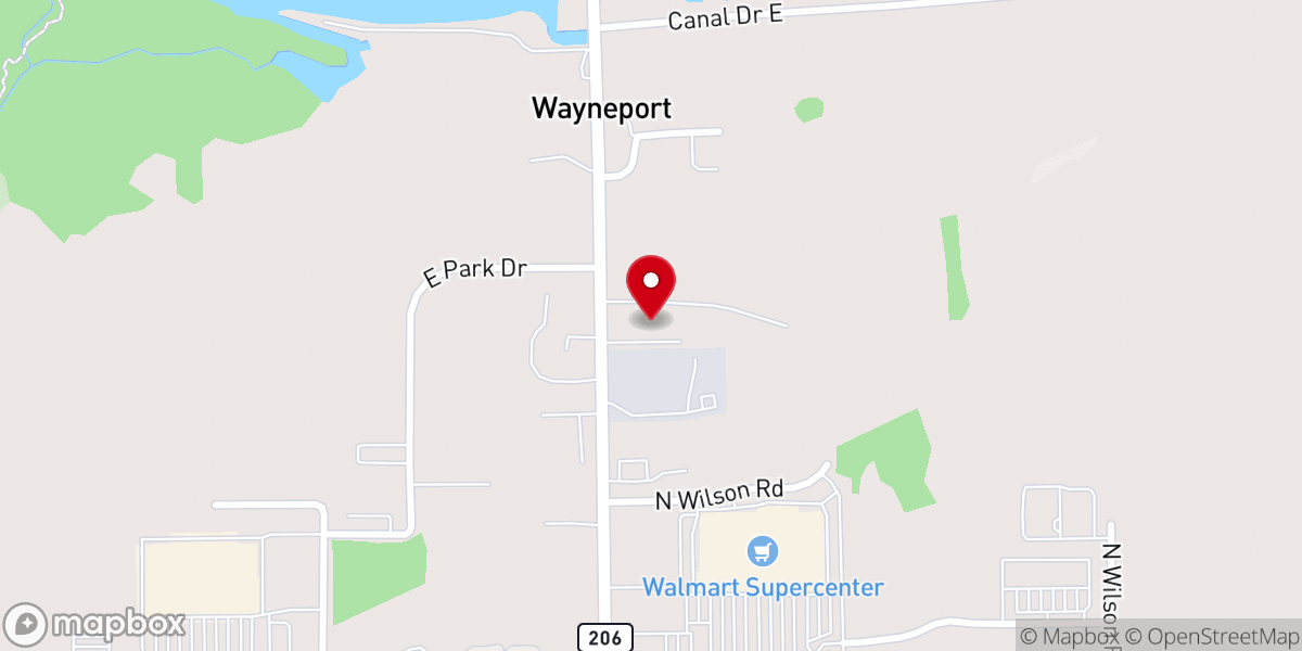 Map showing location of Calvary Chapel Macedon