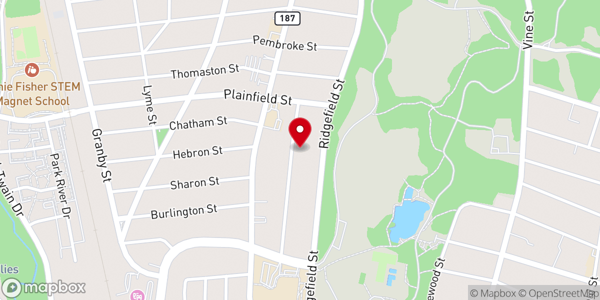 Map showing location of North Family Life Center Inc