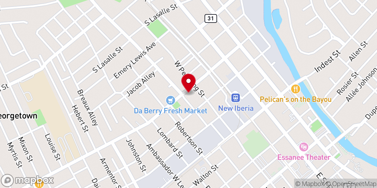 Map showing location of New Jerusalem Ministry