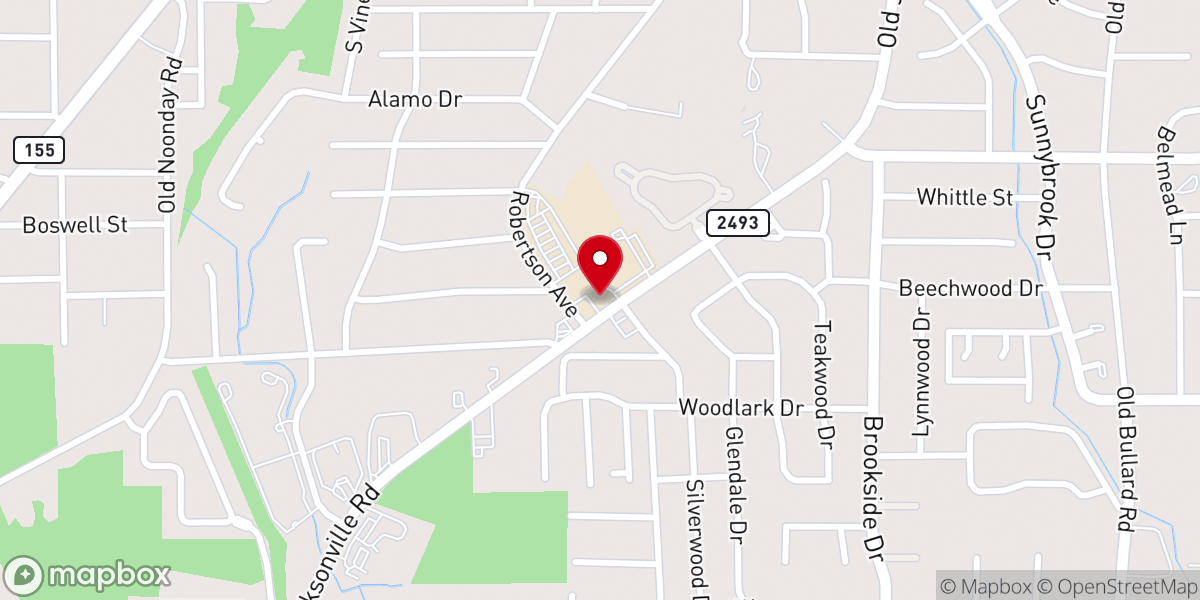 Map showing location of Iglesia Grace Español