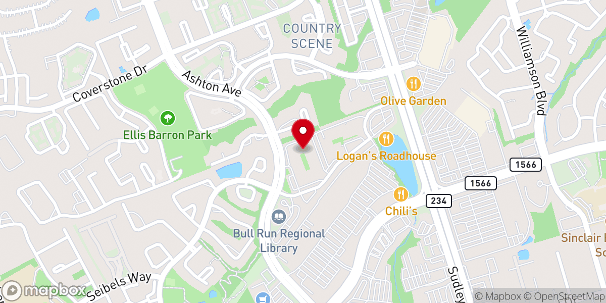 Map showing location of Christian Life Church