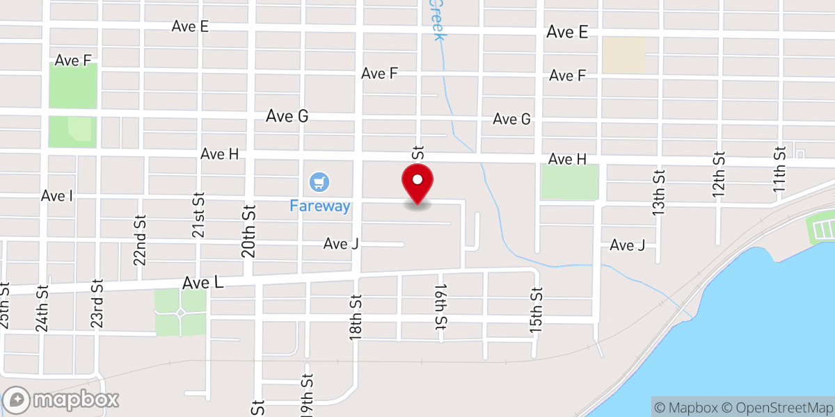 Map showing location of Fort Madison Seventh-Day Adventist Church