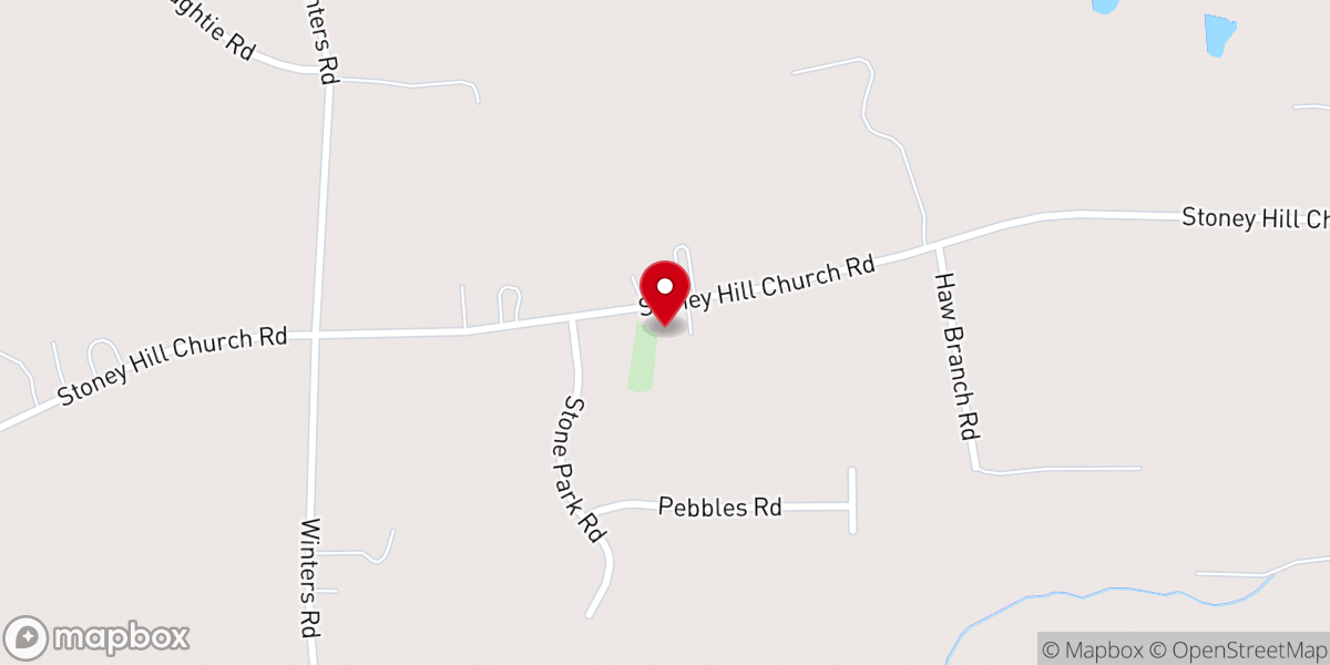 Map showing location of St Mary Church of Christ