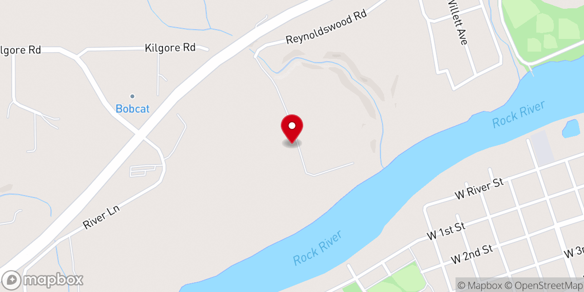 Map showing location of Land o' Lincoln Camp Cedarbrook
