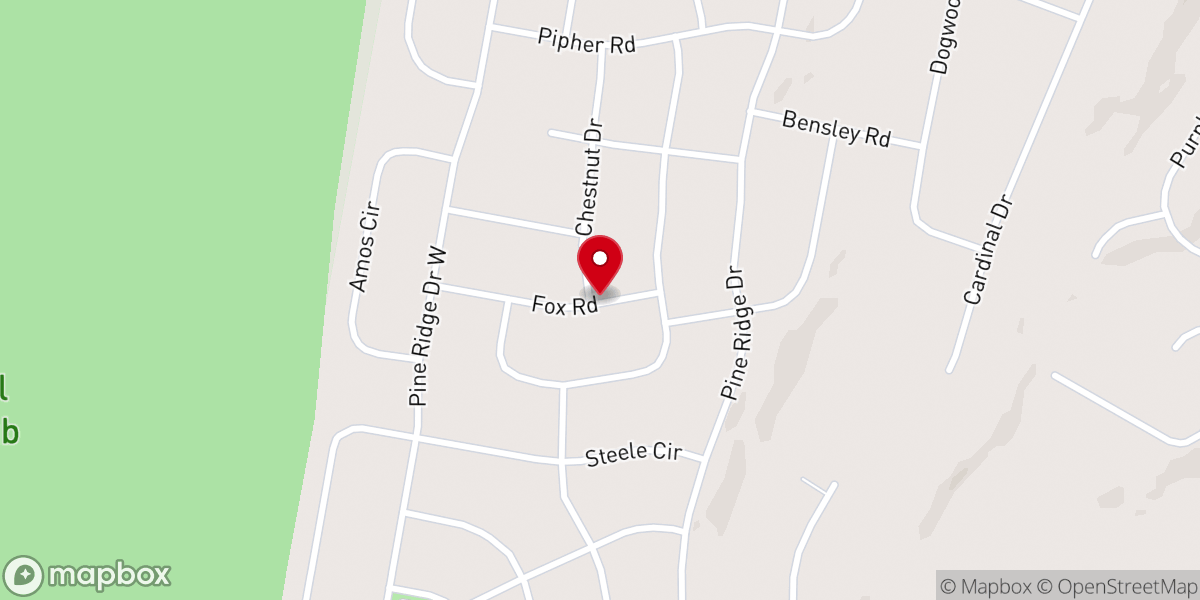 Map showing location of Agape Christian Fellowship