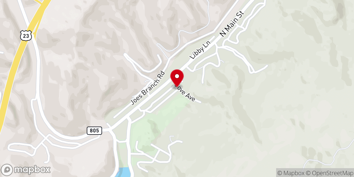 Map showing location of Missionaries of Charity