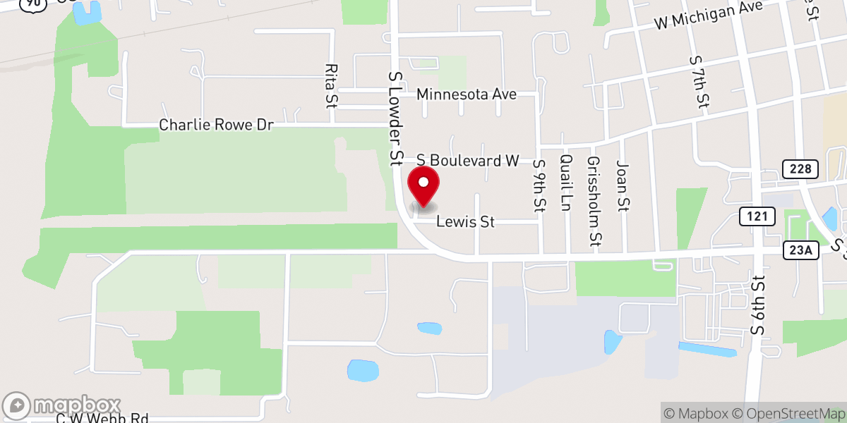 Map showing location of International Mission Builders Inc
