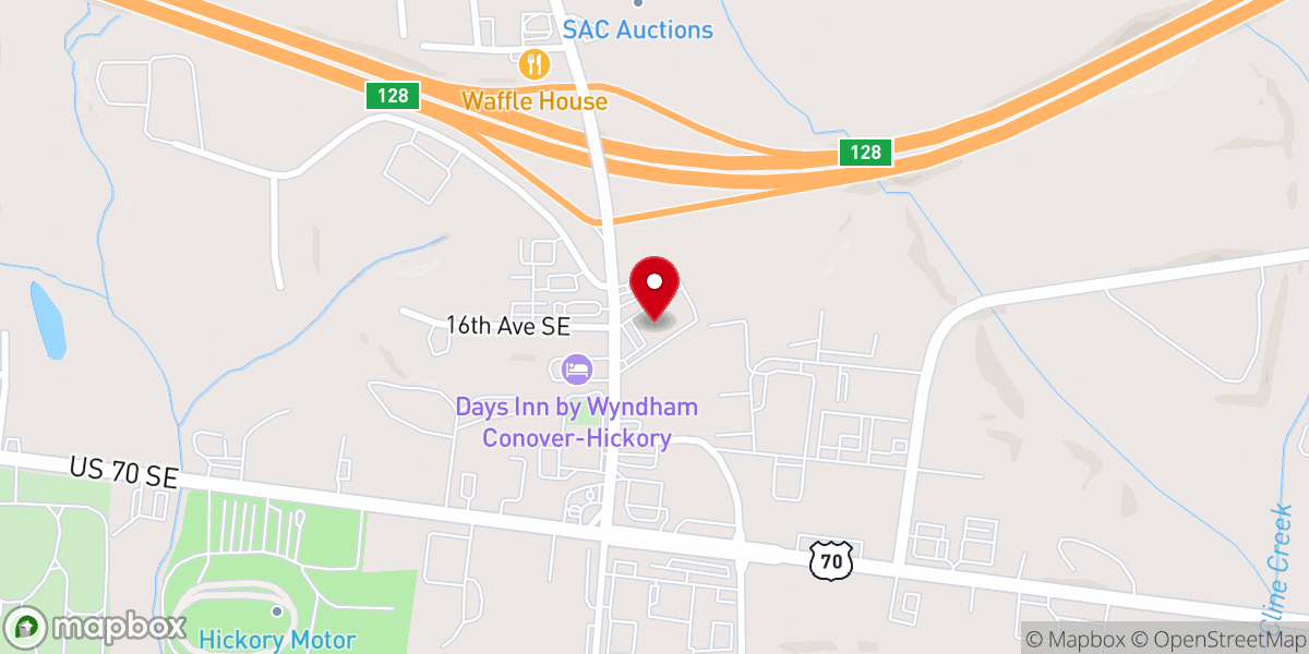 Map showing location of King Fish & Oyster Bar