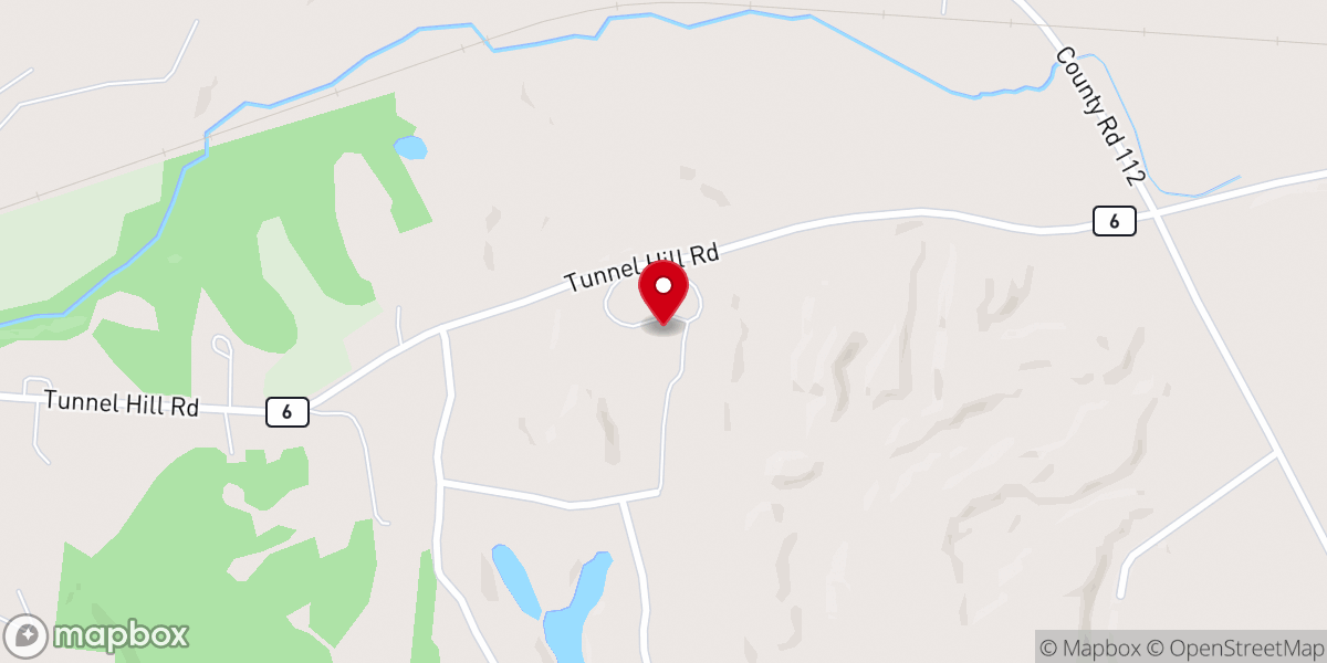 Map showing location of Grace Community Church of the Nazarene