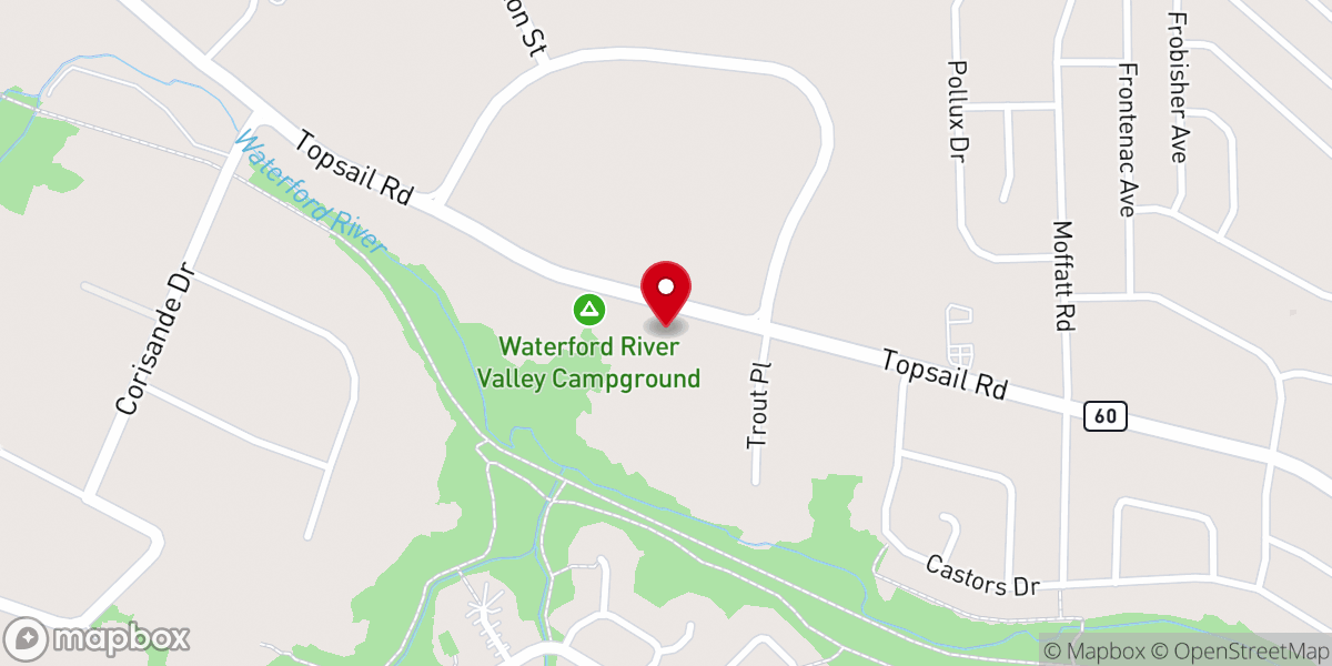 Map showing location of hermitage, nl