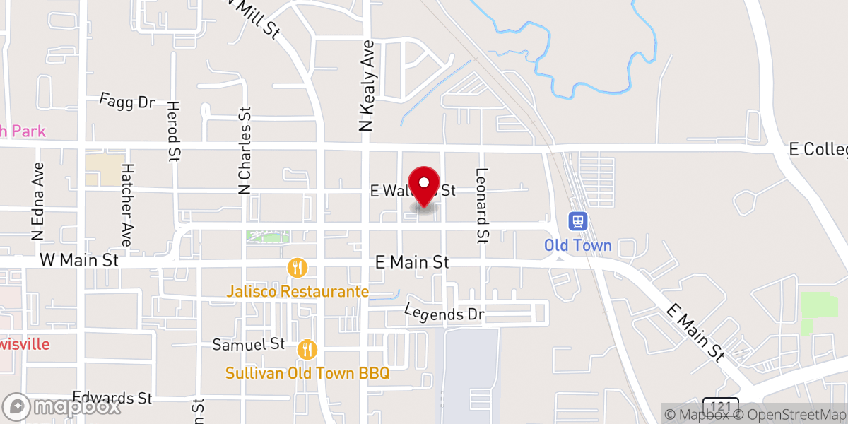 Map showing location of Relevant Life Church