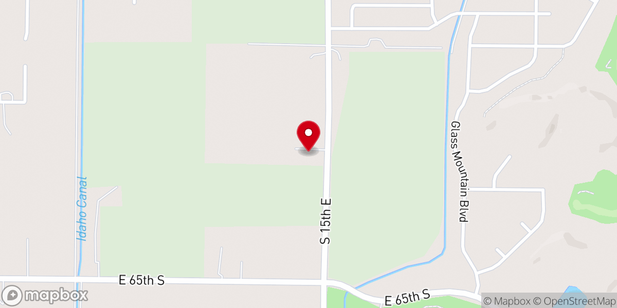 Map showing location of The Falls Church