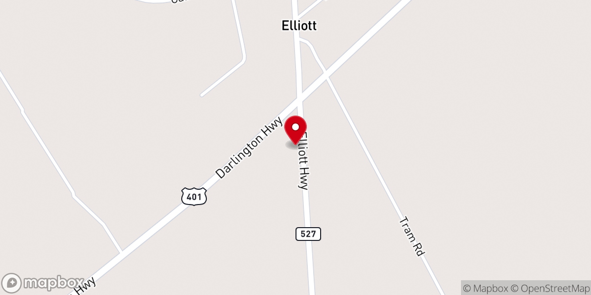 Map showing location of Saint Luke United Methodist Church
